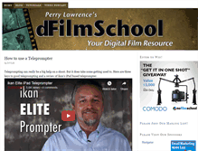 Tablet Screenshot of dfilmschool.com